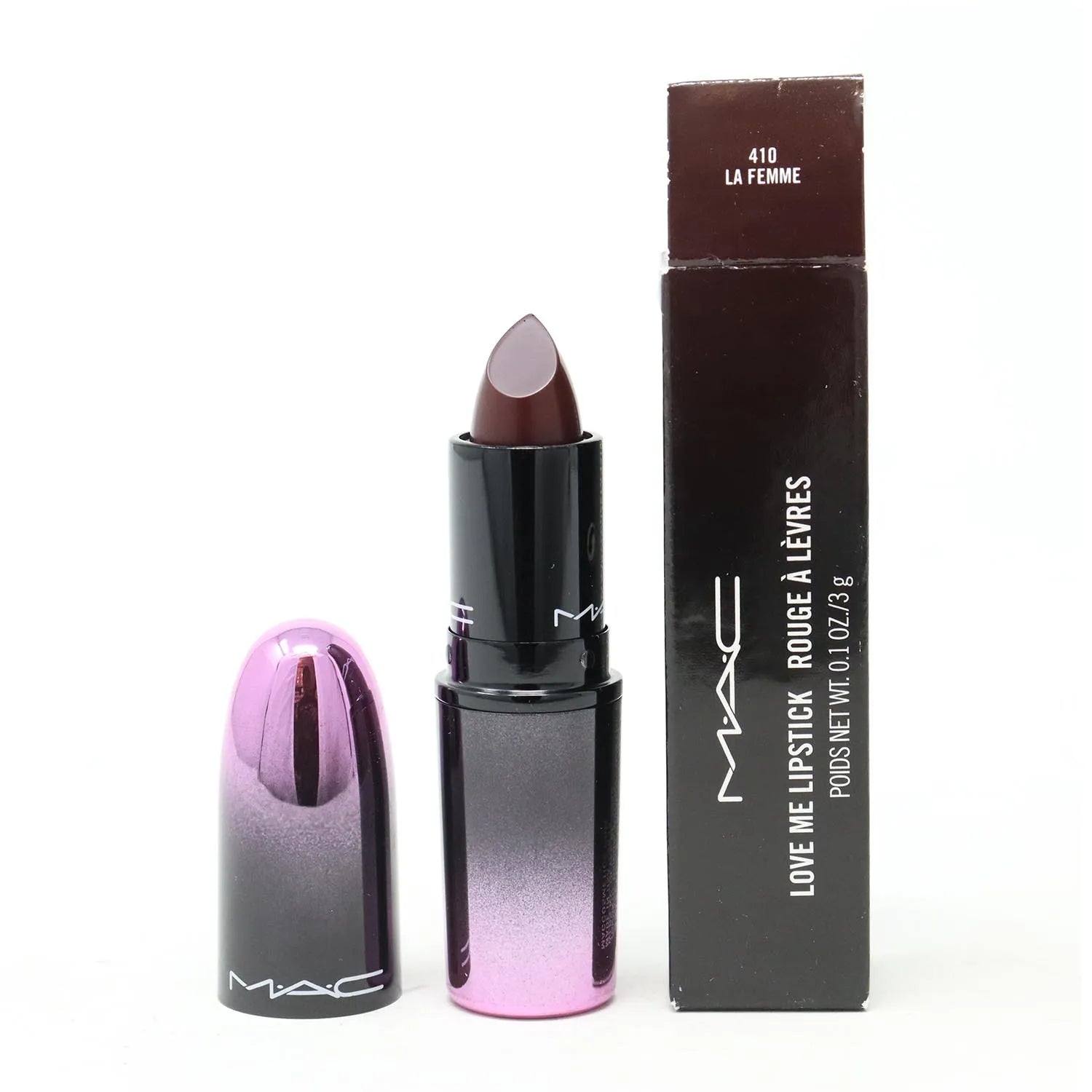 MAC Love Me Lipstick 410 La Femme – Hydrating Lip Color 1un - Afanaya